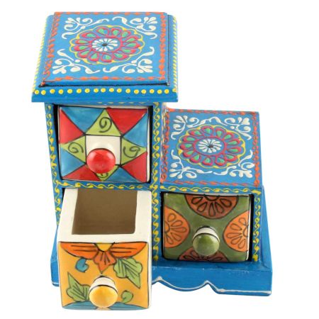 Spice Box Masala Rack Container Gift Items 